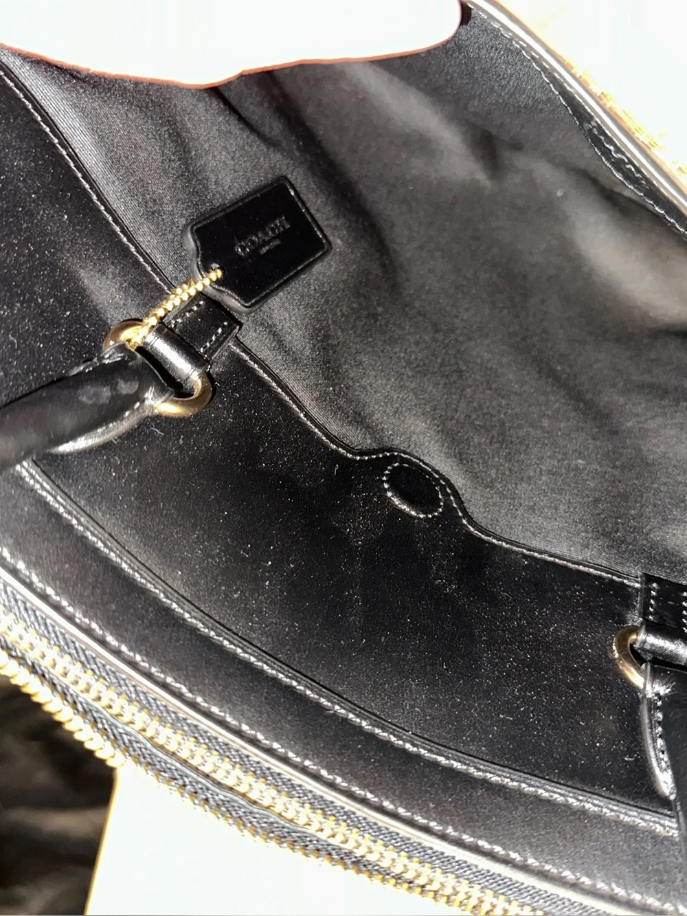 COACH Brown Signature with Removable Strap